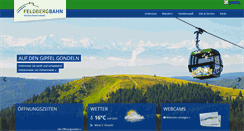 Desktop Screenshot of feldbergbahn.de